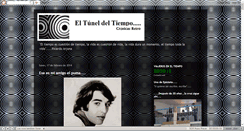 Desktop Screenshot of eltuneldeltiempo-evc.blogspot.com