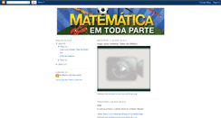 Desktop Screenshot of matematicaemtodaparte.blogspot.com