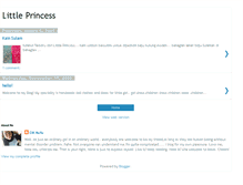 Tablet Screenshot of ainza-littleprincess.blogspot.com