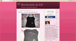Desktop Screenshot of brechozinhodalili.blogspot.com