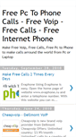 Mobile Screenshot of free-pctophonecall.blogspot.com