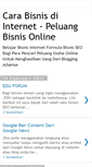 Mobile Screenshot of cara-bisnis-di-internet.blogspot.com
