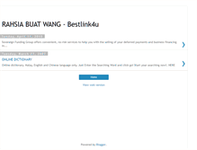 Tablet Screenshot of bestlink4u.blogspot.com