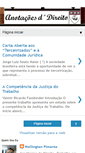 Mobile Screenshot of anotacoesdodire.blogspot.com