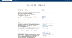 Desktop Screenshot of 247-radar-detectors.blogspot.com