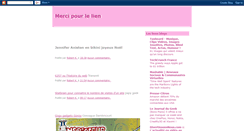 Desktop Screenshot of mercipourlien.blogspot.com
