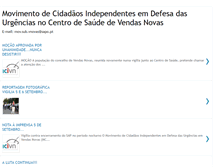 Tablet Screenshot of movimentoemdefesaurgenciasvendasnovas.blogspot.com
