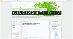 Desktop Screenshot of cincydiy.blogspot.com