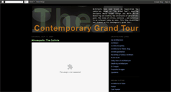 Desktop Screenshot of contemporarygrandtour.blogspot.com