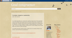 Desktop Screenshot of goalcongruence.blogspot.com