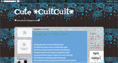 Desktop Screenshot of cutecuitcuit.blogspot.com