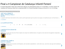 Tablet Screenshot of finala4infantil2010.blogspot.com
