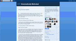 Desktop Screenshot of grammaticallymotivated.blogspot.com