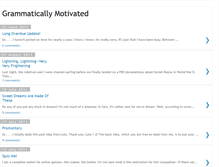 Tablet Screenshot of grammaticallymotivated.blogspot.com