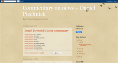 Desktop Screenshot of daniel-piechnick-blog.blogspot.com