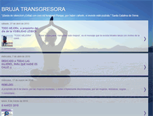 Tablet Screenshot of brujatransgresora.blogspot.com