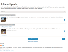 Tablet Screenshot of julia-in-uganda.blogspot.com