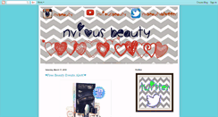 Desktop Screenshot of nvbeauty.blogspot.com