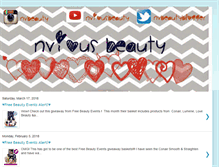 Tablet Screenshot of nvbeauty.blogspot.com