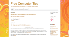 Desktop Screenshot of free-computer-tips51.blogspot.com