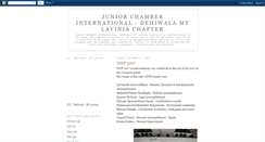 Desktop Screenshot of juniorchamberinternational.blogspot.com