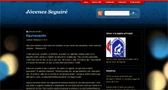 Desktop Screenshot of jovenes-seguire.blogspot.com