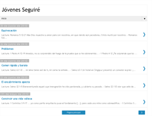 Tablet Screenshot of jovenes-seguire.blogspot.com