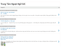 Tablet Screenshot of ngoaingugic.blogspot.com