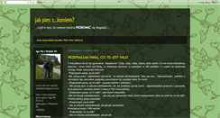 Desktop Screenshot of jak-pies-z-koniem.blogspot.com