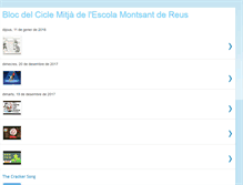 Tablet Screenshot of escola-montsant-cicle-mitja.blogspot.com