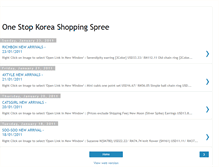 Tablet Screenshot of koreashoppingspree.blogspot.com