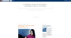 Desktop Screenshot of e-katrinakaif.blogspot.com