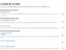 Tablet Screenshot of classedelamar.blogspot.com