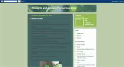 Desktop Screenshot of cur10s1ty.blogspot.com