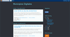Desktop Screenshot of municipiosdigitales.blogspot.com