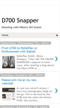 Mobile Screenshot of d700snapper.blogspot.com