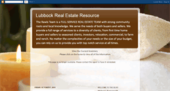 Desktop Screenshot of lubbockrealestateresource.blogspot.com