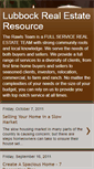 Mobile Screenshot of lubbockrealestateresource.blogspot.com