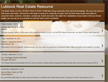 Tablet Screenshot of lubbockrealestateresource.blogspot.com