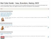 Tablet Screenshot of hair-color-guide.blogspot.com