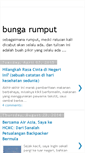 Mobile Screenshot of bunga-rumput.blogspot.com