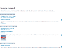Tablet Screenshot of bunga-rumput.blogspot.com