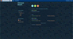 Desktop Screenshot of adreamservegame.blogspot.com