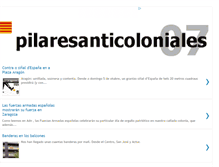 Tablet Screenshot of pilaresanticoloniales.blogspot.com