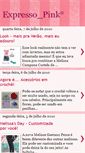 Mobile Screenshot of expressopink.blogspot.com