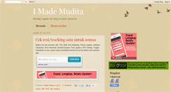 Desktop Screenshot of imudita.blogspot.com