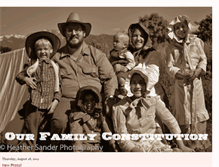 Tablet Screenshot of ourfamilyconstitution.blogspot.com