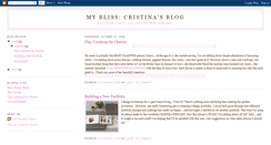 Desktop Screenshot of blissdesignstudio.blogspot.com