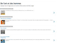 Tablet Screenshot of delartetdeshommes.blogspot.com