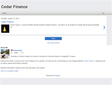 Tablet Screenshot of cedarfinance-se.blogspot.com